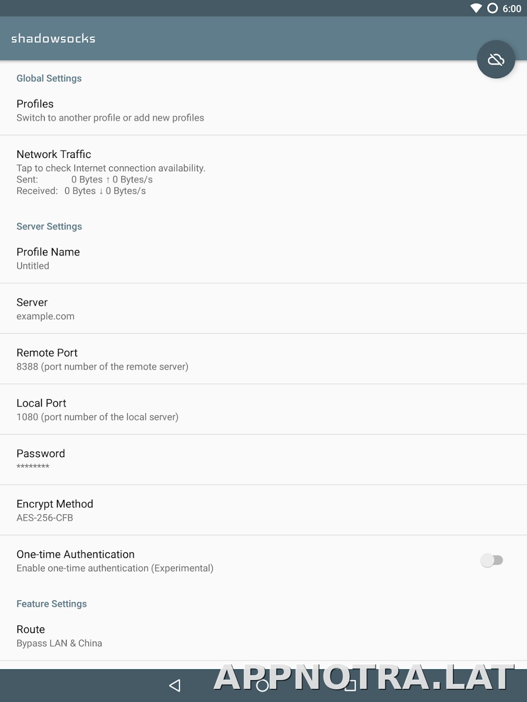 Shadowsocks скриншот 5