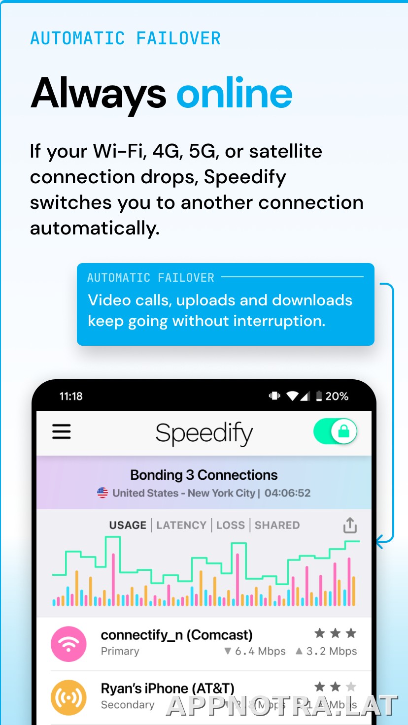 Speedify скриншот 2